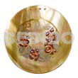 Round 40mm MOP Handpainted Design