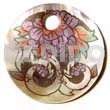 Round 40mm MOP 7mm Hole