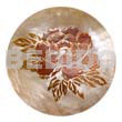 Round 40mm MOP Handpainted Design
