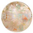 Round 40mm Hammershell Handpainted Design