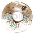 Round 50mm Kabibe Shell Donut
