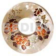 Round 50mm Kabibe Shell Donut