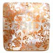 Square 50mm Kabibe Shell Handpainted