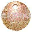 Round 50mm Pink Kabibe Shell