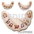 Handpainted 75mmx35mm Souvenir Kabibe Pendant