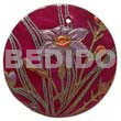 Round 40mm Wine Colored Hammershell