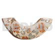 Arch 60mmx25mm Kabibe Shell Handpainted