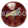 Round 40mm Blacktab Handpainted Design