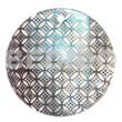 Round 40mm Hammershell Handpainted Design