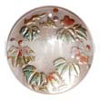 Round 40mm Hammershell Handpainted Design