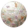 Round 40mm Hammershell Handpainted Design