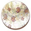 Round 40mm MOP Handpainted Design