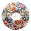 Donut 45mm Kabibe Shell Handpainted