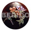 Round 40mm Blacktab Handpainted Design