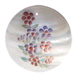 Round 50mm Kabibe Shell Handpainted