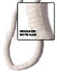 Graduated White Clam