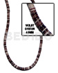 4-5mm Blacklip Heishe