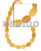 Flat Oval Golden Horn 3x12x15mm