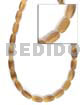 Oblong Natural Horn-whitish 5x15mm