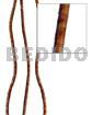 Golden Amber Horn Heishe 3mmx4mm