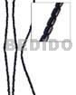Black Horn Ricebeads 6mmx3mm