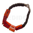 4-5mm Black Coco Pokalet Rectangular