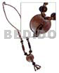 30mm Brownlip In Glass Beads