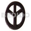 Horn Peace Sign 45mm
