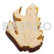 40mm Frog Natural White Bone