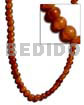 Golden Horn Round Beads 4-5mm