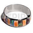 Laminated Inlaid Paua /red Luhuanus