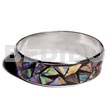 Laminated Inlaid Crazy Cut Paua