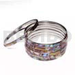 Laminated Inlaid Paua Abalonel In