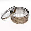 Laminated Brownlip In 5mm Stainless