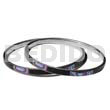 Laminated Paua Abalone/black Tab Alt.