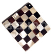 Square 50mm Flat Resin Laminated