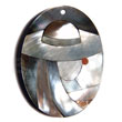 50mmx38mm Oval Pendant /elegant Hat
