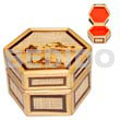 Bamboo Raffia Jewelry Box /