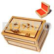 Bamboo Raffia Jewelry Box /