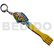 Fish On Fork Handpainted Wood