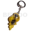 45mmx28mm Yellow Seashell Resin Laminated