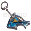 60mmx37mm Transparent Clear Blue Resin