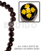 Kukui Seed / Black Flower
