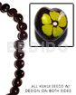 Kukui Seed / Black Flower