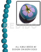Kukui Seed / Aqua Blue