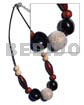 20mm Round Wrapped Wood Beads,