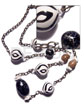 4 Pcs. Zebra Kukui Nut