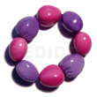 Elastic 8 Pcs. Kukui Nuts