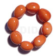 Elastic 9 Pcs. Kukui Nuts