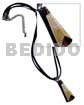40mmx15mm Laminated MOP/blacktab Combination Resin